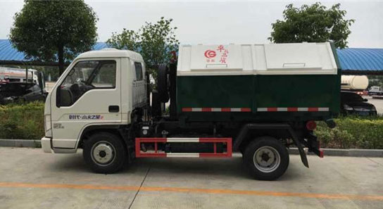 3方福田時代鉤臂垃圾車圖片 3方福田時代鉤臂垃圾車圖片