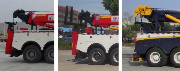 重汽豪沃前四后八拖吊分離重型清障車