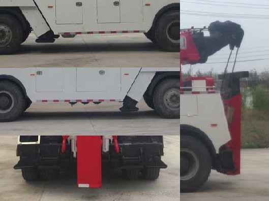 重汽豪沃前四后八拖吊分離重型清障車