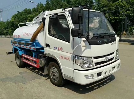 時風藍牌3方吸糞車