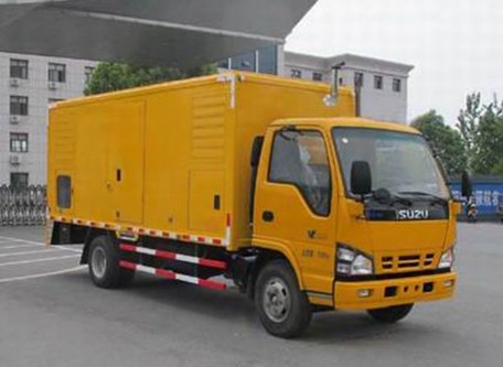 慶鈴五十鈴50-100KW應急電源車
