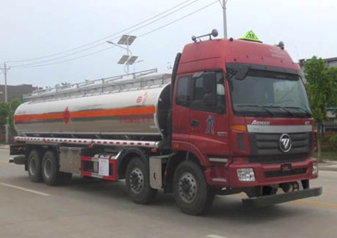 福田歐曼前四后八26噸鋁合金油罐車