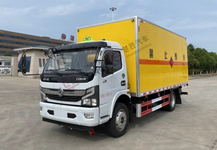國六東風(fēng)凱普特5.15米二類易燃?xì)怏w廂式運(yùn)輸車_湖北楚勝汽車