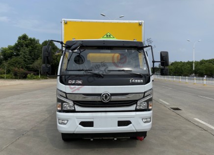 國六東風(fēng)凱普特5.15米二類易燃?xì)怏w廂式運(yùn)輸車_湖北楚勝汽車