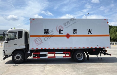國(guó)六東風(fēng)天錦6.2米/6.6米/6.8米易燃?xì)怏w廂式運(yùn)輸車(chē)_湖北楚勝汽車(chē)