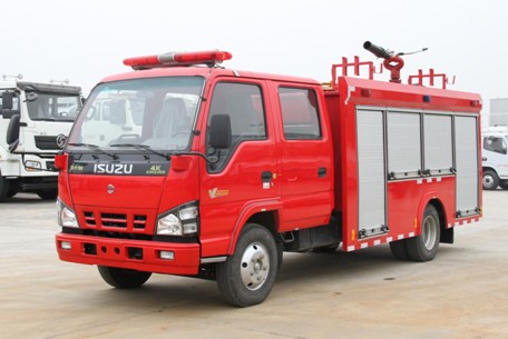 國(guó)六慶鈴2噸水罐消防車圖片 國(guó)六慶鈴2噸水罐消防車圖片