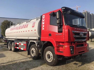 紅巖杰獅前四后八供液車 紅巖杰獅前四后八供液車