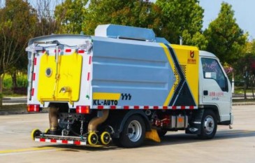 國六福田小卡之星2洗掃車_凱力風牌KLF5040TXSB6型洗掃車