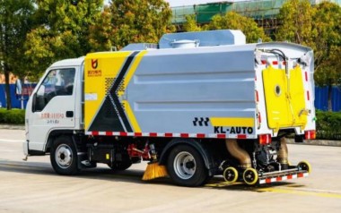 國六福田小卡之星2洗掃車_凱力風牌KLF5040TXSB6型洗掃車