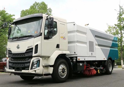 國六東風柳汽洗掃車_凱力風牌KLF5180TXSL6型洗掃車