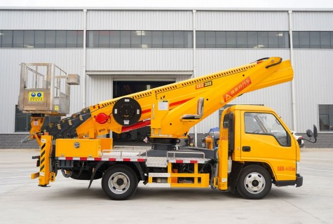 江鈴30.8米藍牌高空作業(yè)車