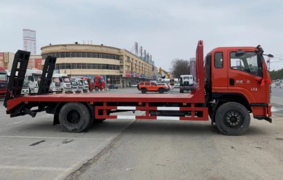 飛碟奧馳V6平板運(yùn)輸車_飛碟牌FD5181TPBP67K6-1型平板運(yùn)輸車