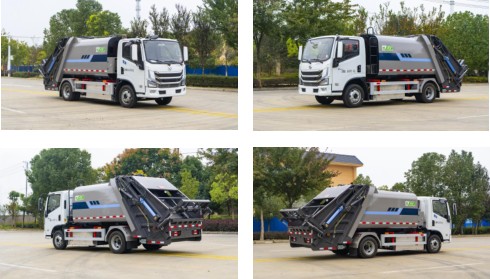 7方上汽躍進純電動壓縮垃圾車