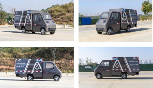 吉利小神童3方純電動密閉式桶裝垃圾車