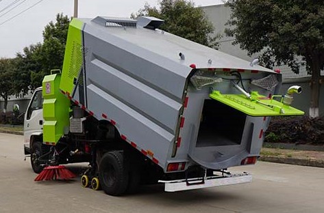 國六江鈴洗掃車_中潔牌XZL5073TXS6型洗掃車