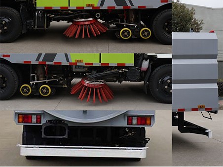 國六江鈴洗掃車_中潔牌XZL5073TXS6型洗掃車