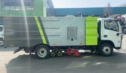 東風(fēng)大多利卡洗掃車(chē)_中潔牌XZL5120TXS6型洗掃車(chē)